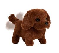 TyCylKu Chiot Électrique Animal de Compagnie,Mignon, Doux, Réaliste et Apaisant,Jouet Électrique pour Chien Marchant | pour Garçons, et Adolescents, pour Salon, Chambre, Dortoir, Voyage et