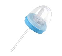 TyCylKu Couvercles de canette de soda avec paille - Couvercle de protection réutilisable en silicone avec paille étanche - Accessoire de boisson pour soda, boissons énergisantes, jus, bière, fêtes en