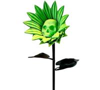 TyCylKu Crâne Halloween | Décorations Extérieures Crânes pour Jardin | Décoration Gothique pour Table Cheminée Festival Extérieur | Porte-Vase Allée Jardin Fenêtre