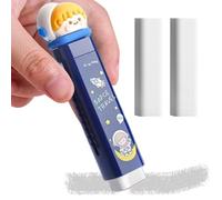 TyCylKu Gommes rétractables mignonnes pour enfants, dessin animé, design push-pull, extensible, crayon coulissant, fournitures scolaires, pochette, recharge, colorées, créatives