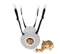 TyCylKu Hamac pour Petits Animaux Balançoire Lit Repos Jouet Maison Hiver | Hamac Sugar Glider Pour Hamster, , Souris, Perroquet, Sugar Glider, Gerbille, Furet, Hérisson