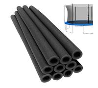 TyCylKu Housses de Poteaux de Trampoline,Protection Anti-UV Et Anti-Poussière pour Filet | Protection de Mâts de Trampoline,pour Jardin Extérieur Espaces Publics Écoles Parents