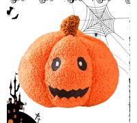 TyCylKu Jouet à mâcher en peluche pour chien - Jouet en peluche pour Halloween - Accessoire pour animaux de compagnie - Jeu interactif grinçant pour l'intérieur - Jeu d'occupation à la maison
