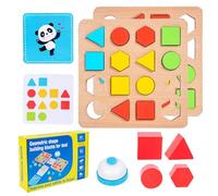 TyCylKu Jouets De Tri - Apprentissage par Blocs De Construction Géométriques Sensoriels,Puzzle De Formes pour - pour Les Garçons Les Filles Et Les De 3 Ans Et Plus pour Noël Anniversaire Et Fêtes