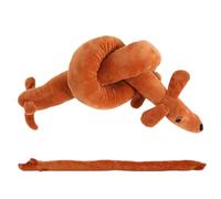 TyCylKu Jouets Qui Couinent pour Petits Chiens - Compagnon interactif amusant forme teckel,Objets à Mâcher pour Chiots en Dentition | Pour Le Jeu En Intérieur, Le Dressage, La Dentition Et Soulagement