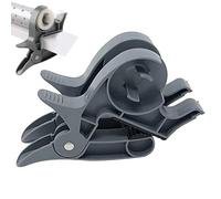 TyCylKu Lot de 2 pinces pour papier cadeau 27 x 14 cm en ABS, distributeur de ruban adhésif, outil d'emballage de table, solution de serrage avec distributeur de ruban adhésif pour la maison et