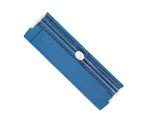 TyCylKu Massicot Coupe Papier | Outil Scrapbooking avec Règle Latérale | Outil de Loisir Créatif Portable pour Projets Photos Cartes Coupons Scrapbook Etiquettes