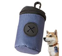 TyCylKu Porte-Sac à Déjections | avec pochette à fermeture éclair et | Accessoire de dressage pour sacs hygiéniques - Intérieur Et Extérieur Jardin Maison Voyage Camping Pour Animaux Chiot Chien Petit
