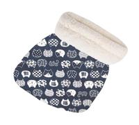 TyCylKu Sac De Couchage pour Chat,Palm Tree Pattern Print | Coupe-Vent en Peluche Niche Douillette - for Daily Wear