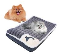 TyCylKu Tapis de lit pour Chien,Lit pour Chien épais pour Cage avec antidérapant | Coussin de Niche pour avec Coussin Doux pour Petites Races de Chiens, Sommeil Confortable, Entretien Facile