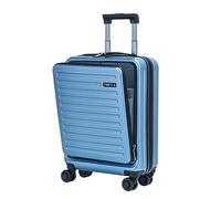 TydeCkare Bagage à Main 20" avec Poche Avant, 55 * 40 * 20 cm, adapté pour Avion, Coque Rigide légère 34 L PC+ABS, Fermeture éclair YKK, approuvé TSA,