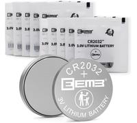 TYE-10 Pack CR2032 Batterie 3V Batterie au Lithium Bouton Pile 2032 Batterie ECR2032 DL2032 LM2032 Convient pour TéléCommande, Montre, Calculatrice, Sonnette, Carte Mère D'ordinateur