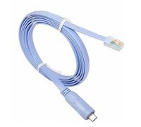 Tye-Câble Console Ftdi, Câble Usb Type C Vers Rj45 Pour Routeurs Ap Router Switch (1,8 M, Bleu)