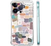 Tye-Versets De La Bible Pour Iphone 15 Pro, Collage De Citations De Jésus Chrétien, Coque De Protection Tendance En Tpu Souple Compatible Avec Iphone 15 Pro