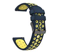 TYEMLM 22 mm Silicone de Remplacement pour Huawei Watch 4 3 Pro GT4 3 Pro 46mm Bracelet Sport pour Huawei GT3 Buds Ultimate Band Bracelet, 22mm