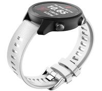 TYEMLM Pour Garmin Forerunner 245 Band Forerunner 55 Band, bracelet de remplacement 20 mm pour Galaxy Watch 5/5 Pro Galaxy Watch 4 Vivoactive 3 Vivoactive 5 Band(White)