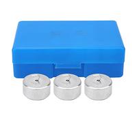 Tyenaza 10pcs Poids métalliques, kit d'étalonnage à l'échelle de poids 50 g avec crochets et levier d'anneau principe outil d'enseignement expérimental physique pour l'école de