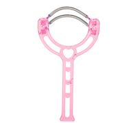 Tyenaza 2 couleurs lèvres pour le visage portables, épilatrice de cheveux Élimination de l'appareil de ressort en plastique outil de beauté, 11,5 x 6 x 2cm (Rose)