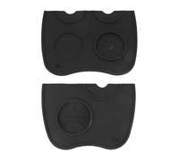 Tyenaza 2pcs Mat de sabotage de café, coussinet de tamponnage multifonctionnel non glissant en silicone pour barre de cuisine