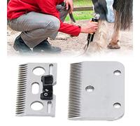Tyenaza 35 Dents de dent Horse Clipper Remplacement Lame, Trimeuse de Cheveux en carbure Coiffure Universal Blades, pour Couper et toiletter Les Cheveux des Animaux