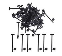 Tyenaza 50 pièces boucle d'attache de câble universelle, pince d'attache de câble automobile polyvalente en plastique robuste industrie électronique de construction