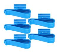 Tyenaza 5PCS / Set Aquarium Fish Tank Pipe de Tuyau d'eau Clip de Fixation, Clip de Support d'outil de Changement d'eau, pour Fixer Le réservoir d'eau du Seau ou du Poisson (Blue)