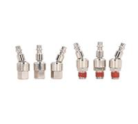 Tyenaza 6PCS Stainless Steel Air Hose Connectors 1/4in-18 NPT Male Female Thread Quick Connect Fittings for Pneumatic Tool