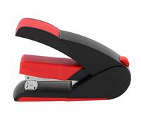 Tyenaza Agrafeuse pour Bureau, agrafeuse sans Effort de 20 Feuilles avec poignée Ergonomique pour Bureau, 100 Points(Rouge)