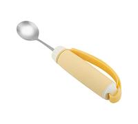 Tyenaza Aide Alimentaire Fourchette Cuillère Anti-Tremblement en Acier Inoxydable 304 pour Personnes Âgées Handicapées Souffrant de Tremblements et Parkinson (Spoons)