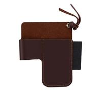 Tyenaza Belt Sheath Stylish Handmade Cowhide Leather Multitool Sheath with Clamp for Flashlight Pen