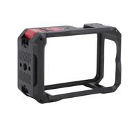 Tyenaza Cage de caméra Action 6 pour 6, étui de Protection, Cadre métallique avec Capuchon d'objectif en Silicone, Adaptateur de Filetage 1/4 Pouces pour Griffe Froide