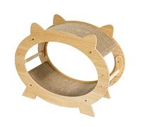 Tyenaza Cat Scrather Lounge, Forme de télévision innovante Toutes Les Saisons empêchent Les dégâts de Meubles pour Chatte de Chat pour intérieur