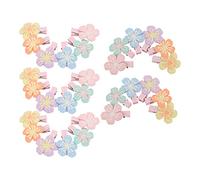 Tyenaza Chien Coiffeur, 30 pcs coiffes de Chien arcs Fleurs topnot Coiffe de Chien topnot Accessoires de toilettage élégant pour Les Chiots Chats