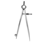 Tyenaza Compas Menuisier 200mm, Compas de Traçage Métallique Professionnel | Outil de Dessin Technique Rotatif pour Artisanat Menuiserie Charpentier