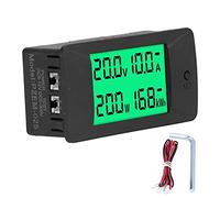Tyenaza Compteur CC, Compteur De Puissance D'énergie De Tension De Courant, DC5-12V 50a Ampèremètre Voltmètre Multimètre Testeur LCD Affichage Numérique Volt Amp Watt Détecteur Lecteur Panneau
