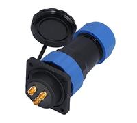 Tyenaza Connecteur imperméable carré 4 Trous IP68 Aviation Power Socket 380V 45A pour câble Fil SP28 (3 Pin)