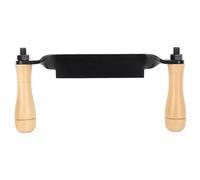 Tyenaza Couteau De Rasage Abattu, Outil De Rasage Ergonomique, Efficace, Poignée Confortable, Outil D'épluchage D'écorce d'arbre pour Le Travail du Bois(Straight)