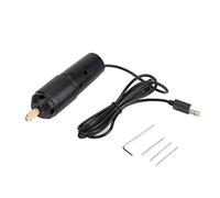 Tyenaza DC 5V Outil Rotatif Multifonction, Kit D'outils Rotatifs Meuleuse Portable, Mini Perceuses Électriques Micro USB Portable avec 3 Bits, pour Projets D'artisanat Créations de Bricolage