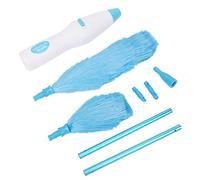 Tyenaza Duster Plumeau Electrique, Outil de Nettoyage pour Poussière, Plumeau Extensible Pliable à 180 °, Aide Ménagère