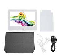 Tyenaza E Reader 7 Pouces Portable TFT LCD 16:9 écran E Book Reader avec Protecteur d'écran étui de Protection écouteurs (8G)