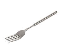 Tyenaza Fourchette Télescopique 64cm, Fourchette BBQ Extensible en Acier Inoxydable, Longue Portée pour Grillades Marshmallows Saucisses, Outil de Cuisine Extérieure Réglable 8.7-25.4