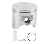 Tyenaza - Kit d'anneaux de Piston de 42mm, Haute dureté, améliore Les Performances, Accessoires de tronçonneuse, Alliage Universel 345 346XP