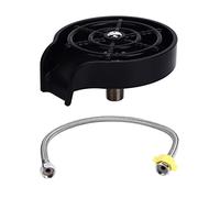 Tyenaza Lave-gobelet pour évier, interface G1/2, nettoyage rapide, cuisine détachable, hôtel, bar, lavabo, presse, rinçage en verre pour cuisine, bar, restaurant (Lave-gobelet avec tuyau)