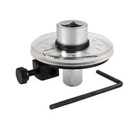 Tyenaza Mètre d'angle De Couple Magnétique, Outil De Mesure De Testeur De Jauge d'angle De Rotation D'entraînement Universel pour Le Travail du Bois, Le Travail des Métaux, la Construction