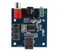 Tyenaza Module décodeur DAC entrée USB Fibre coaxiale Optique Carte Son HiFi composant électronique PCM2704