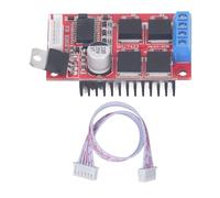 Tyenaza Module D'entraînement De Moteur à Courant Continu, Carte De Contrôleur De Moteur, Carte De Commande De Frein Avant Et Arrière De Moteur Haute Puissance 450 W 2 PWM DC12-36 V