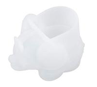 Tyenaza Moule Elephant Shape Crystal Silicone Casting Moule Ornement de stockage de bricolage pour la décoration de la maison de bijoux