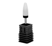 Tyenaza Nail Drill Bit Bit Corn Forme des accessoires de broyage électrique Portable léger Portable, pour les outils d'art de ongles de tête de forte à ongles (Extra-coarse grinding XC black box)