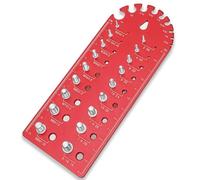 Tyenaza Nut and Bolt Thread Checker Aluminium Alloy Accurate Metric Screw Bolt Size and Thread