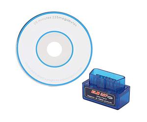 Tyenaza OBD2 Scanner Bluetooth, Mini ELM327 Bluetooth, Mini OBD2 Scanner Bluetooth, Mini BT OBD2 OBDII Outil de Diagnostic de Voiture de Scanner Automatique V2.1